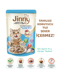 JİNNY TUNA İN JELLY TOPPİNG MACKEREL 70grX12