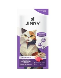 Jinny Creamy Ton Balıklı - Tütsülenmiş Orkinos Balıklı Kedi Sıvı Ödül Maması 5x15 gr