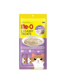 Me-o Ton Balıklı Deniz Taraklı Kremalı Kedi Ödül Maması 4x15 Gr