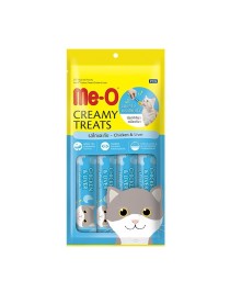 Me-o Tahılsız Tavuk ve Ciğerli Kremalı Kedi Ödülü 4x15 Gr