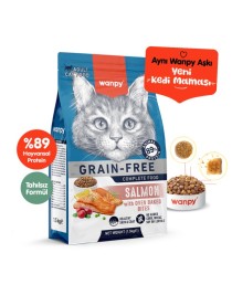 Wanpy Tahılsız Somonlu Yetişkin Kedi Maması 1,5 kg