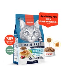 Wanpy Tahılsız Tavuklu Yetişkin Kedi Maması 1,5 kg