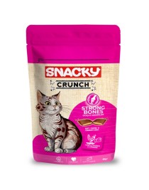 Snacky Kedi Crunch Ödül Strong Tavuk-Peynir