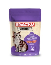 Snacky Kedi Crunch Ödül Hair-Skin Tavuklu