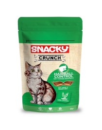 Snacky Kedi Crunch Ödül Hairball Cont.Tavuk