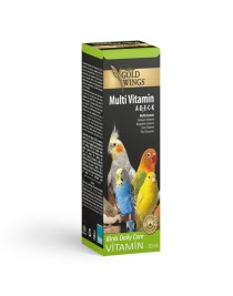 Gold Wings Premium GWP Multivitamin (Tüy Oluşum Destek.) 20cc