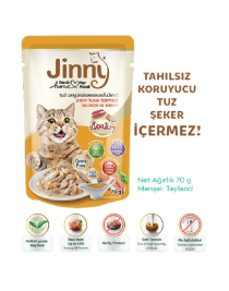 JİNNY TUNA İN JELLY TOPPİNG CHİCKEN 70gr