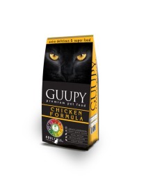Guupy Tavuklu Kedi Maması 15 kg