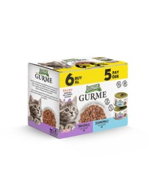 Jungle Gurme 85g Yavru Somon-Tavuk 6 al 5 öde