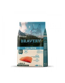 BRAVERY DOG SALMON ADULT LARGE MEDIUM BREEDS 12 KG