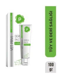 Vet Prive Derma Paste Cat&dog Kedi ve Köpekler Için Dermatolojik Pasta 100G