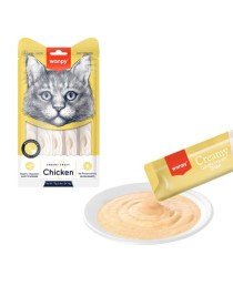 Wanpy Tavuk Krema Kedi Ödülü 5x14 g Likit Kedi Ödülü